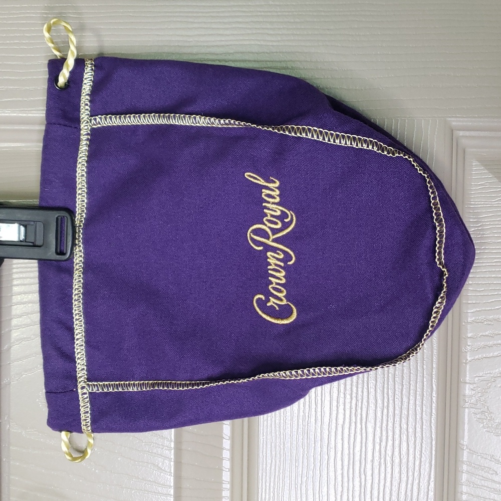 20 Crown Royal Purple And Gold Bags